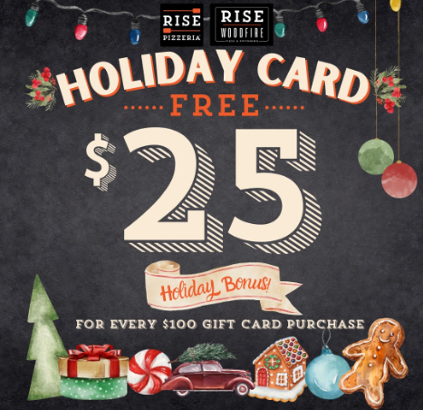 Image with information about the gift card promo. see details below.