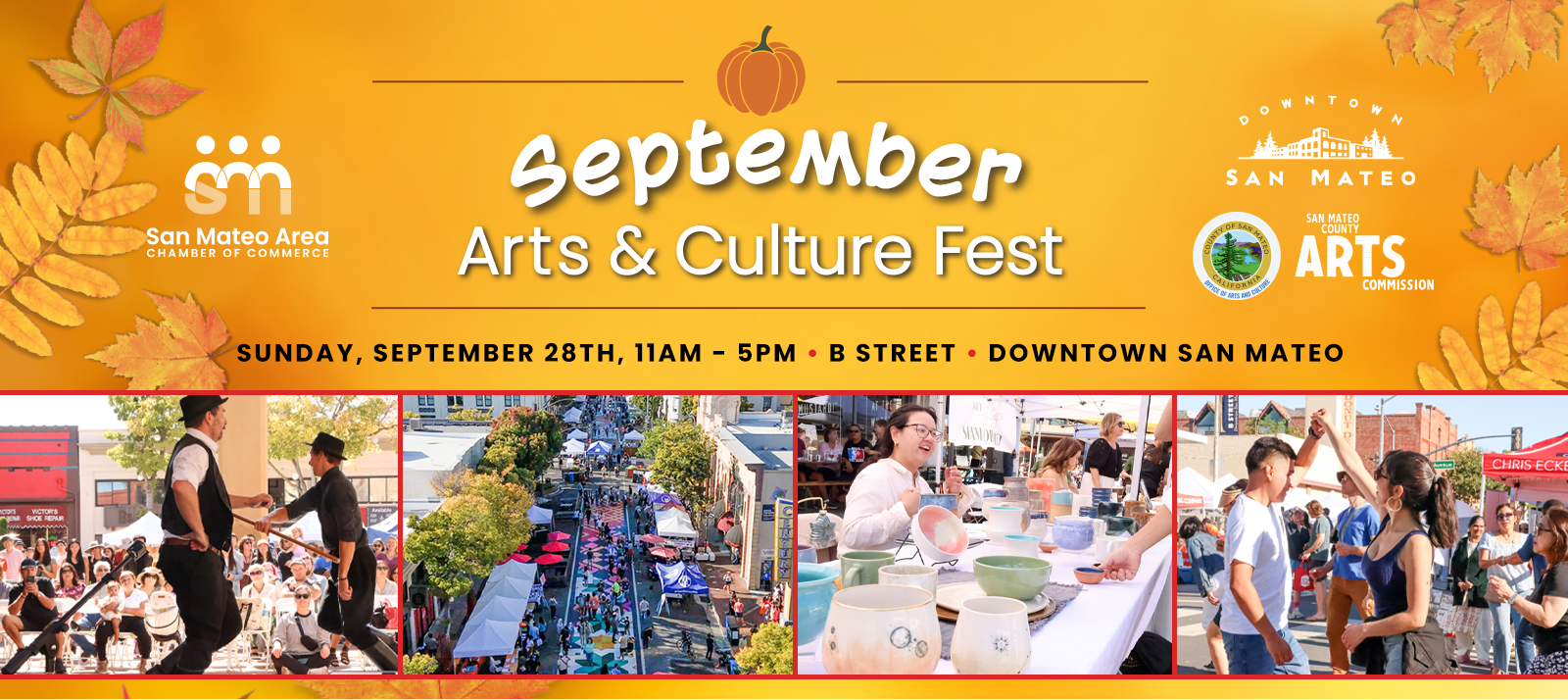 header for the event with photos from the 2024 event.