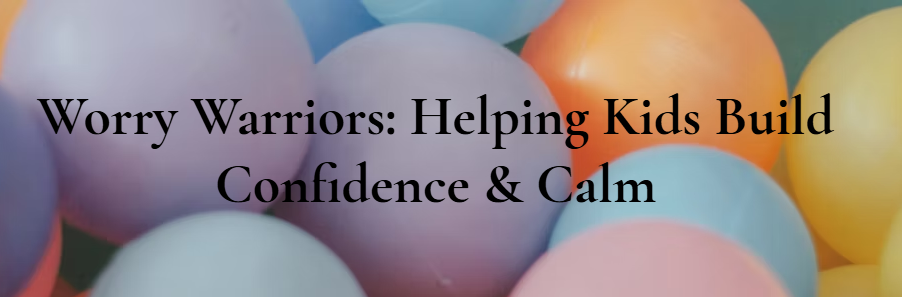 Header for the event with balloons in the background