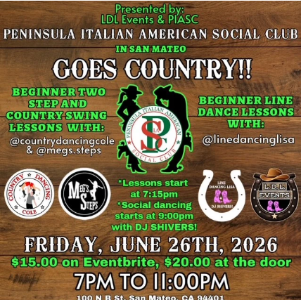 flyer for the event