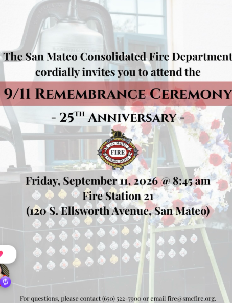 flyer for the memorial event